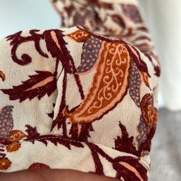 Anthropologie Annette Floral Thermal Long Sleeved Top - Picture 9 of 14